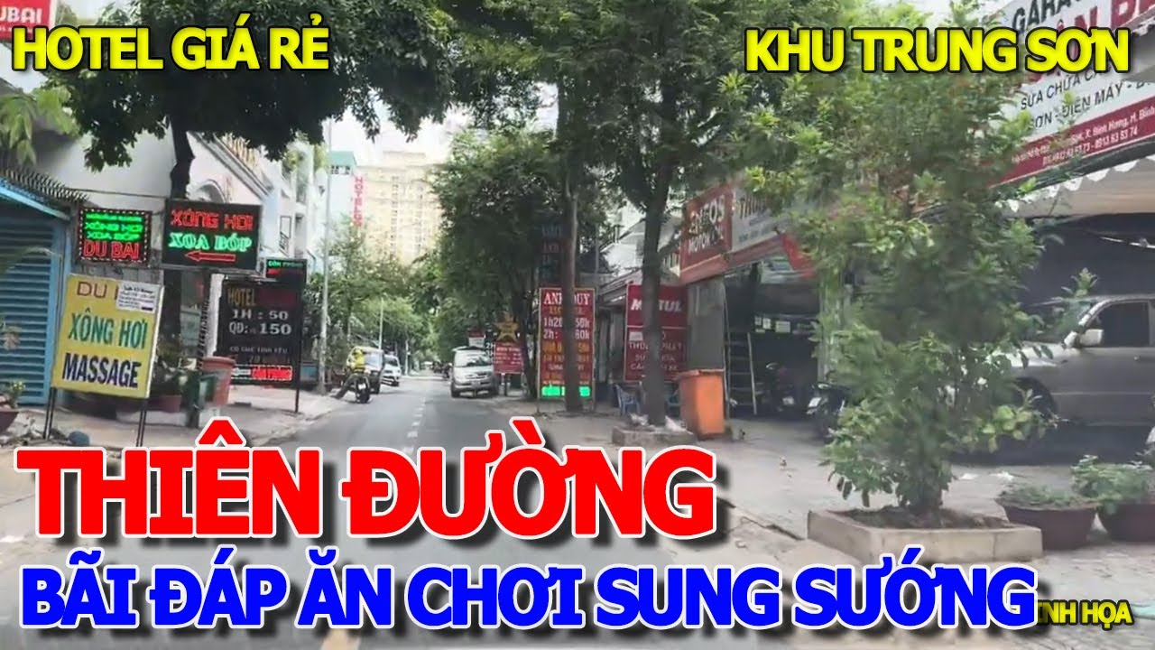 Khám phá THIÊN ĐƯỜNG BÃI ĐÁP "SUNG SƯỚNG" HOTEL 2GIỜ GIÁ 50K & GHẾ TÌNH YÊU - KHU ĂN CHƠI TRUNG SƠN