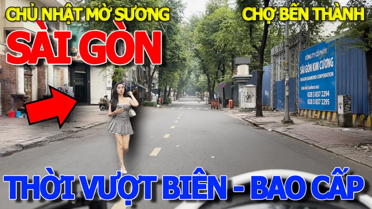 Giựt mình tưởng SÀI GÒN THỜI VƯỢT BIÊN & BAO CẤP - GIÂY PHÚT MỞ CỬA CHỢ BẾN THÀNH & PHỐ BÙI VIỆN