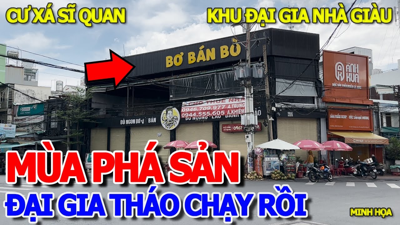 RỤNG NỤ NHƯ SUNG - ĐẠI GIA NHÀ HÀNG & CÀ PHÊ ĐÓNG CỬA DẸP TIỆM QUÁ NHANH -KHU NHÀ GIÀU CƯ XÁ SĨ QUAN