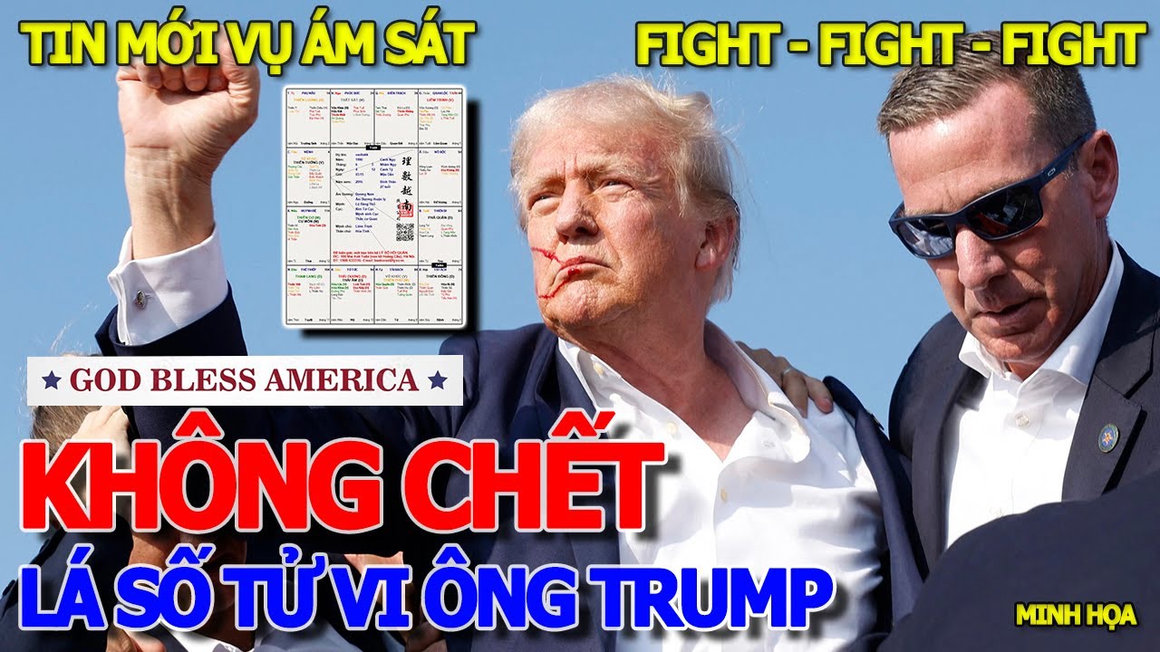 GIẬT MÌNH LÁ SỐ TỬ VI ÔNG DONALD TRUMP CỰU TỔNG THỐNG NƯỚC MỸ - ĐẠI NẠN KHÔNG .CHẾT TẤT CÓ HẬU PHÚC