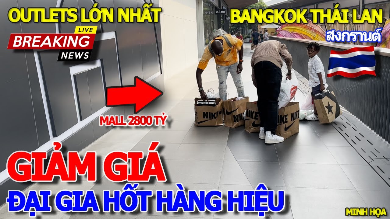 Thiên đường hàng hiệu GIẢM GIÁ RẺ HƠN SÀI GÒN - SIAM PREMIUM OUTLETS BANGKOK HÀNG ĐẸP ĐỘC LẠ