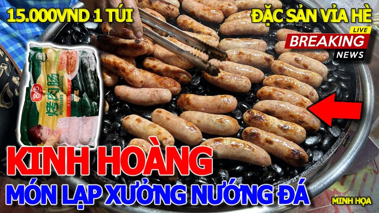 Phát hiện kinh hoàng LẠP XƯỞNG NƯỚNG ĐÁ 15.000VND 1 TÚI & HÀNG CHỤC TẤN ĐẶC SẢN NỘI TẠNG ĐÔNG LẠNH