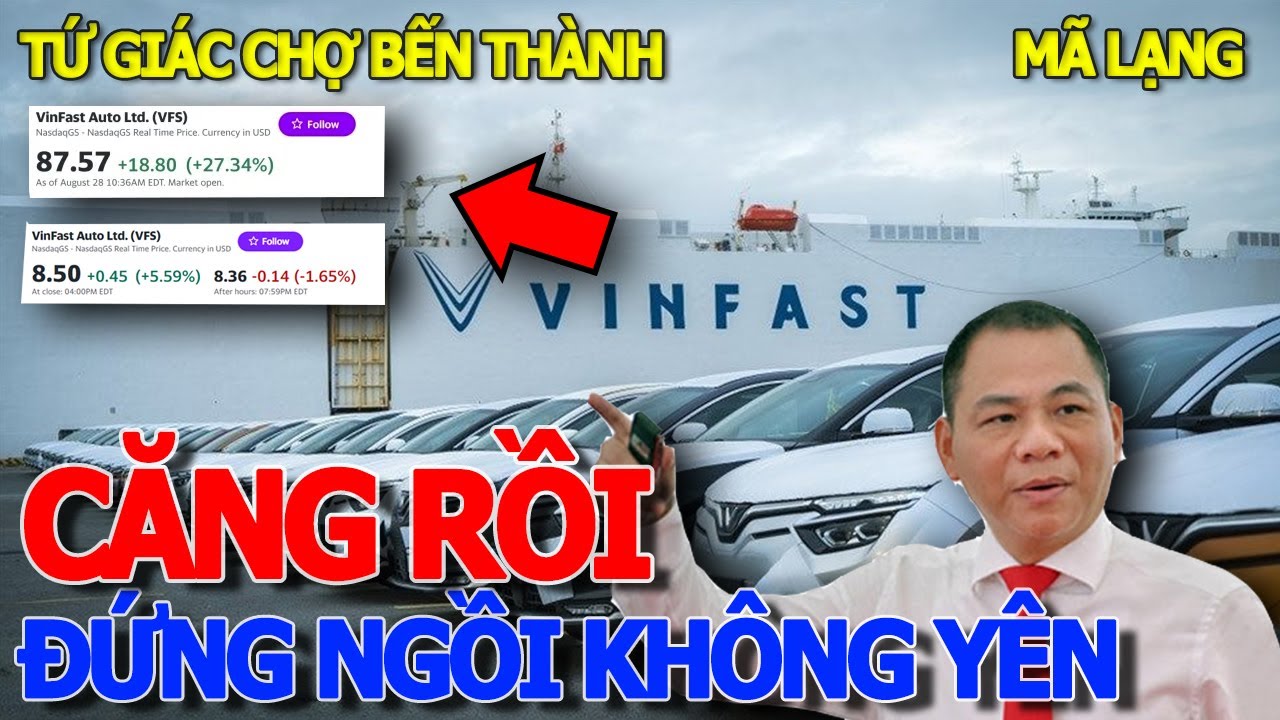 Thôi xong "ÔM XÔ" ĐỨNG HÌNH TOÀN TẬP - ngỡ ngàng GIÁ CỔ PHIẾU XE ĐIỆN VINFAST CHƯA TỪNG THẤY