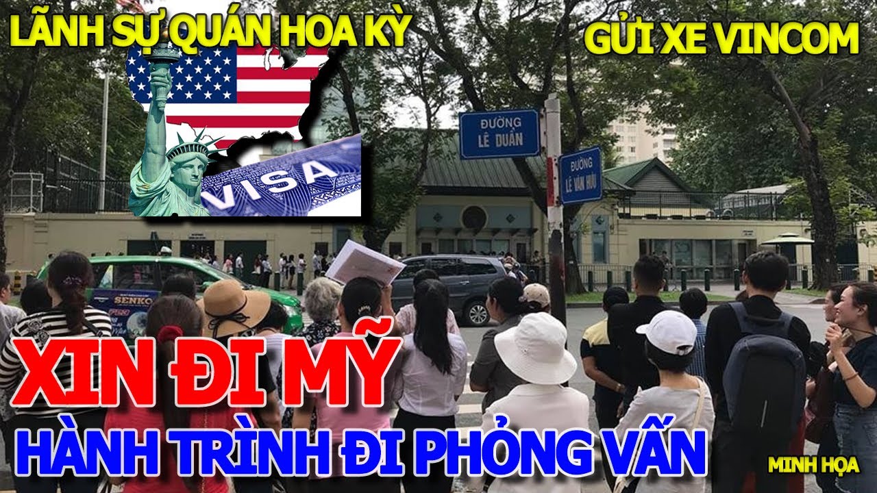 Hành trình PHỎNG VẤN ĐI MỸ CHẠY RA LÃNH SỰ QUÁN - SÀI GÒN KẸT XE KHẮP NƠI - GỬI XE VINCOM ĐỒNG KHỞI