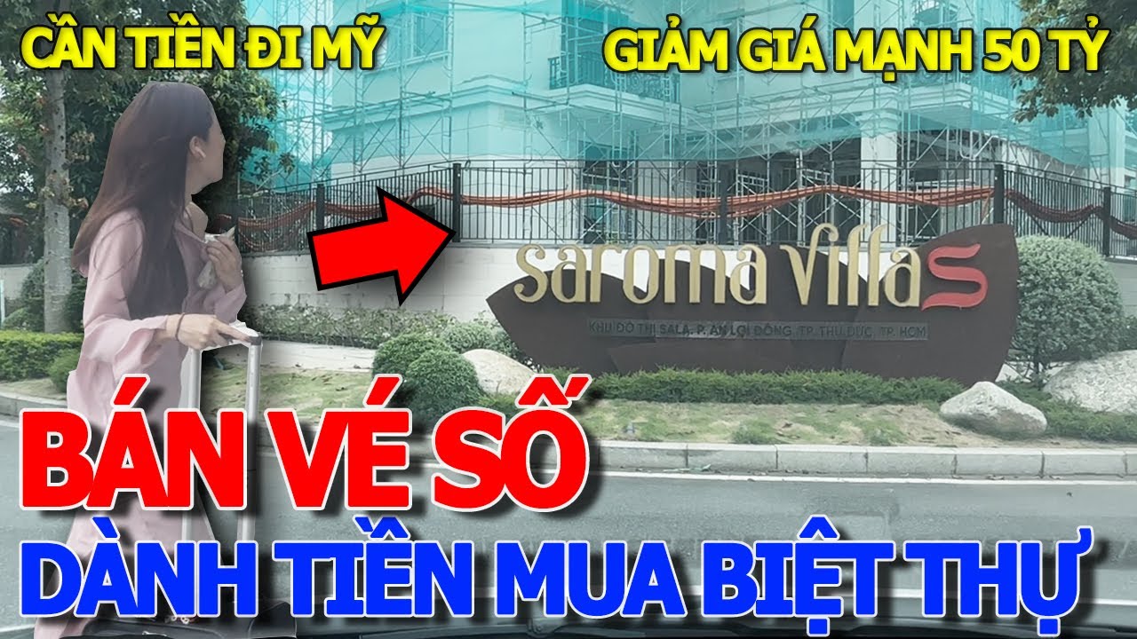 Cần tiền gấp ĐỊNH CƯ MỸ ĐẠI GIA BÁN NHÀ GIÁ SIÊU RẺ GIẢM MẠNH 50 TỶ - KHU VILLA SIÊU GIÀU THỦ THIÊM