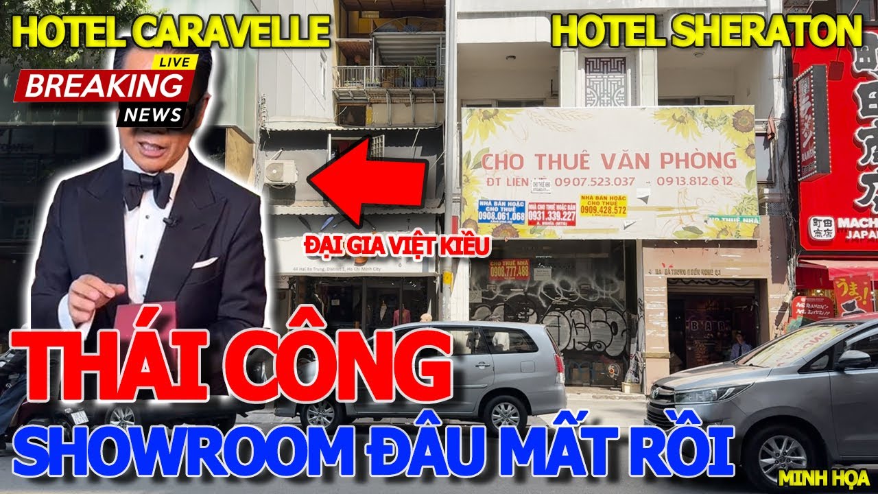 Chuyện gì đang xảy ra SHOWROOM ĐẠI GIA THÁI CÔNG HOTEL CARAVELLE - RỘN RÀNG MÙA TẾT SÀI GÒN 2024