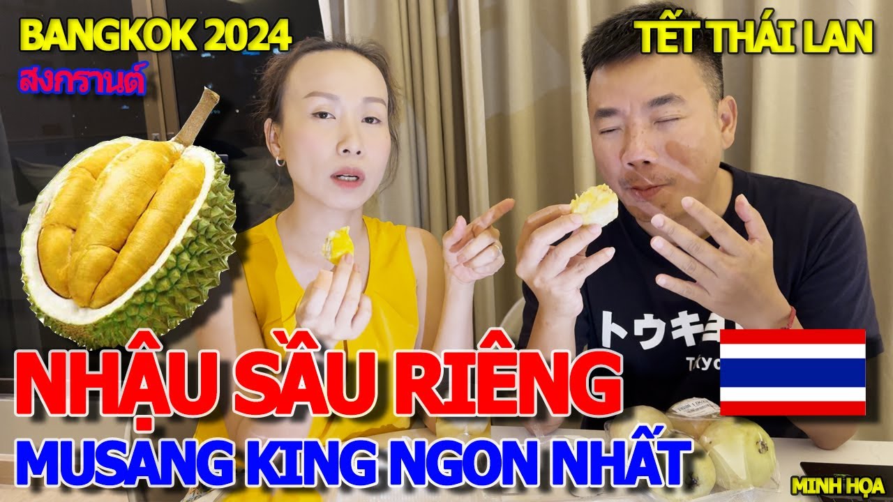 Ngon không thể diễn tả VUA SẦU RIÊNG MUSANG KING NGON NHẤT THẾ GIỚI & NHẬU BIA LẠNH HEINEKEN BANGKOK