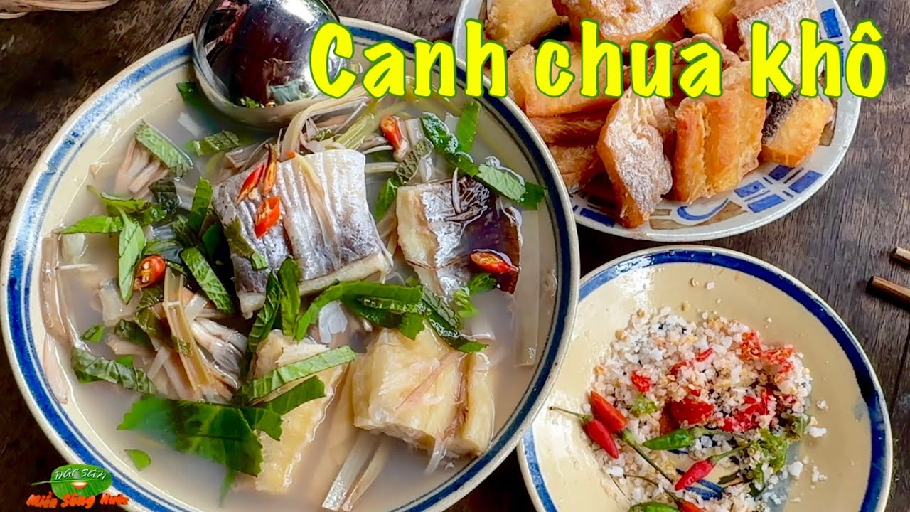 KHÔ CÁ DỨA nấu canh chua BẮP CHUỐI - Món quê nhà ngon đắm đuối người ơi! | Đặc sản miền sông nước