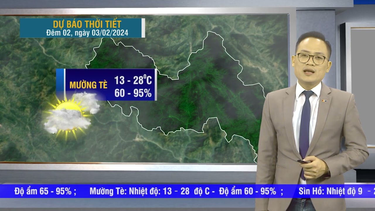 Dự báo thời tiết Lai Châu, ngày 03/02/2024