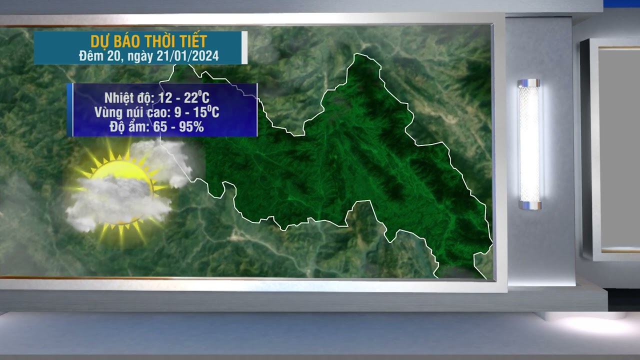 Dự báo thời tiết Lai Châu, ngày 21/01/2024