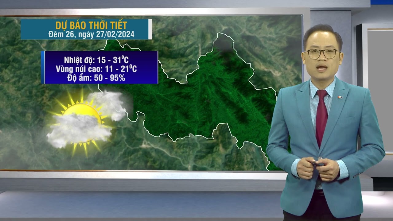 Dự báo thời tiết Lai Châu, ngày 27/02/2024