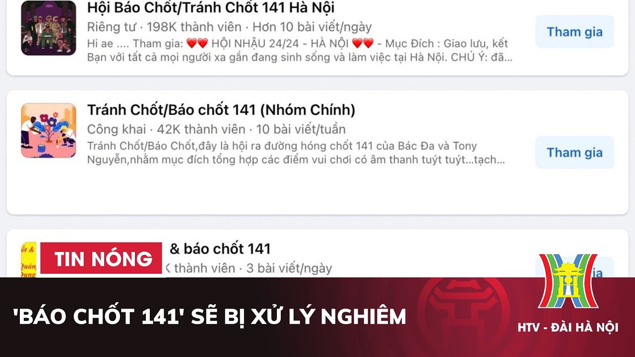 'Báo chốt 141' sẽ bị xử lý nghiêm | Tin nóng