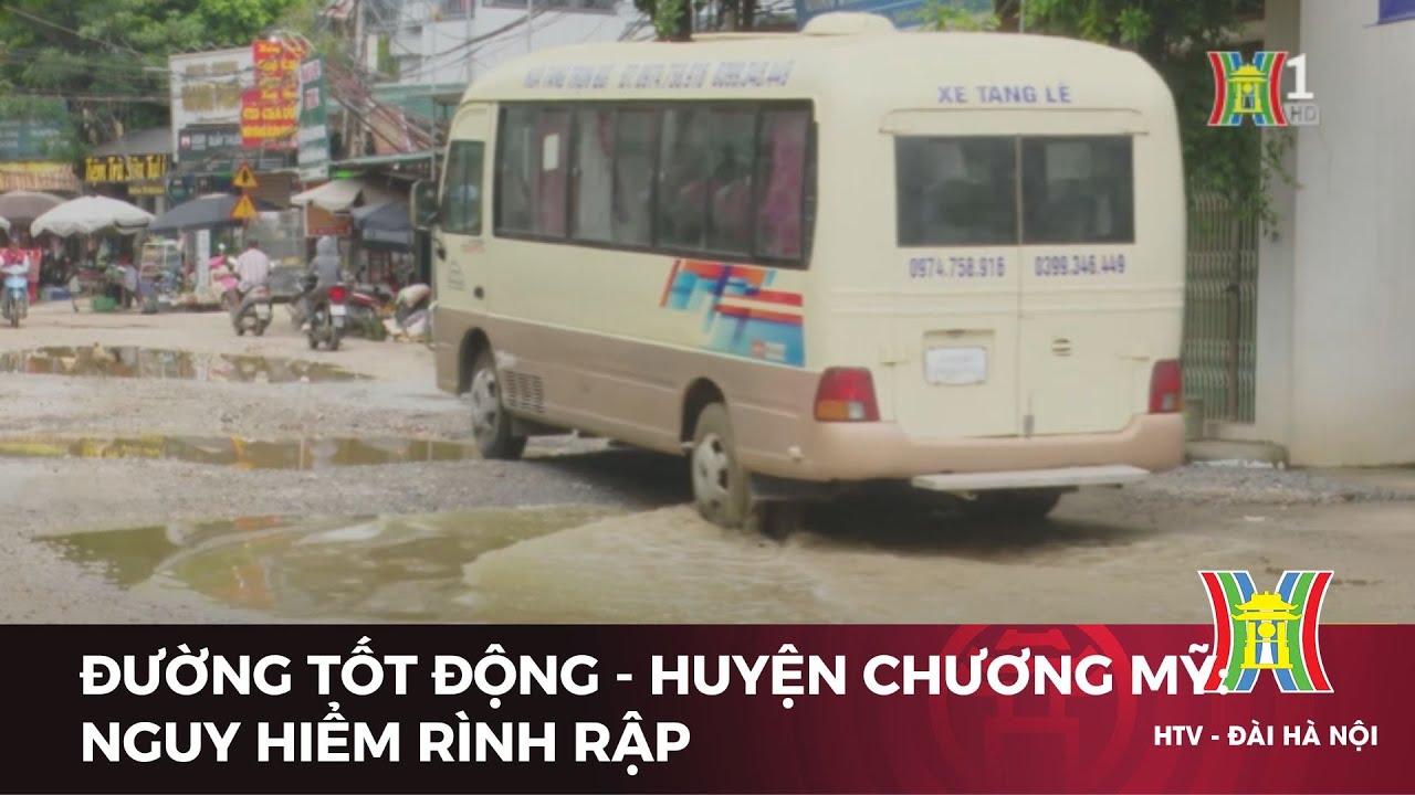 Chương Mỹ: Đường Tốt Động nguy hiểm rình rập | Tin tức