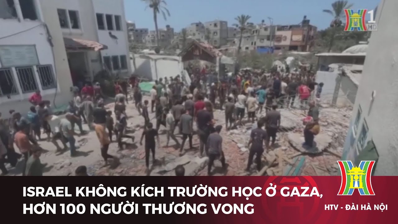 Israel không kích trường học ở Gaza | Tin quốc tế | Tin tức