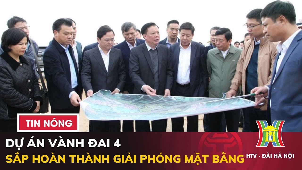 Dự án Vành đai 4: Hoàn thành giải phóng mặt bằng trước tháng 4 | Thời sự tối 6/1/2024