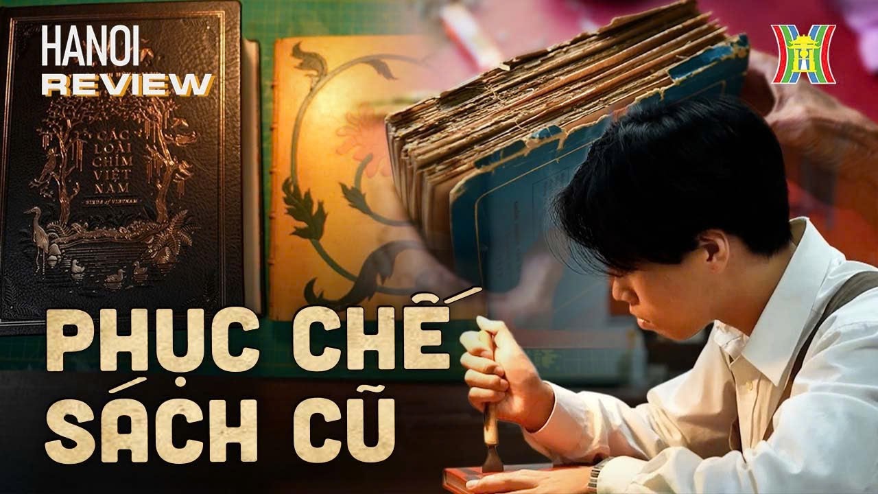 Những điều chưa biết về nghệ thuật đóng sách thủ công | Hanoi Review