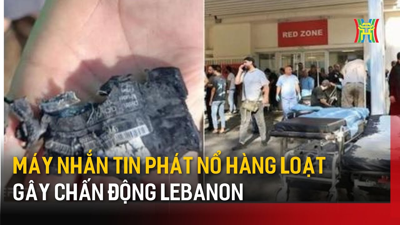 Máy nhắn tin phát nổ hàng loạt gây chấn động Lebanon | Tin tức | Tin quốc tế