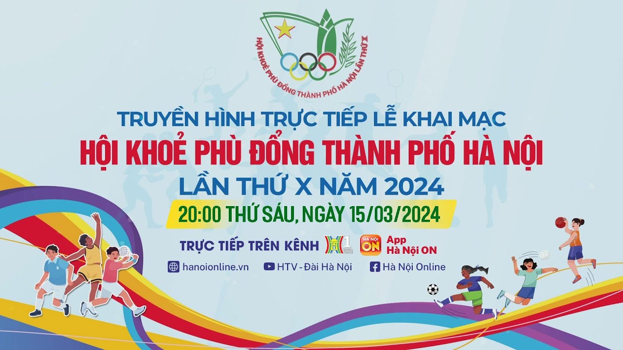 Trực tiếp: Lễ Khai mạc Hội khỏe Phù Đổng Hà Nội lần thứ X năm 2024