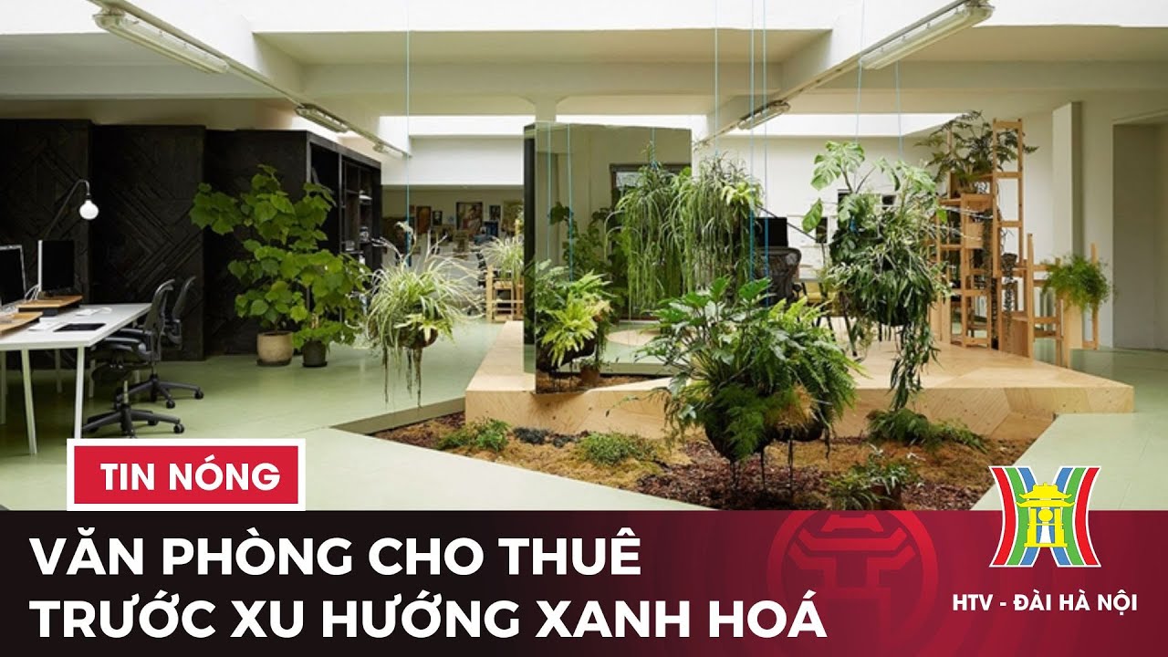 Văn phòng cho thuê trước xu hướng xanh hoá | Tin tức mới nhất hôm nay