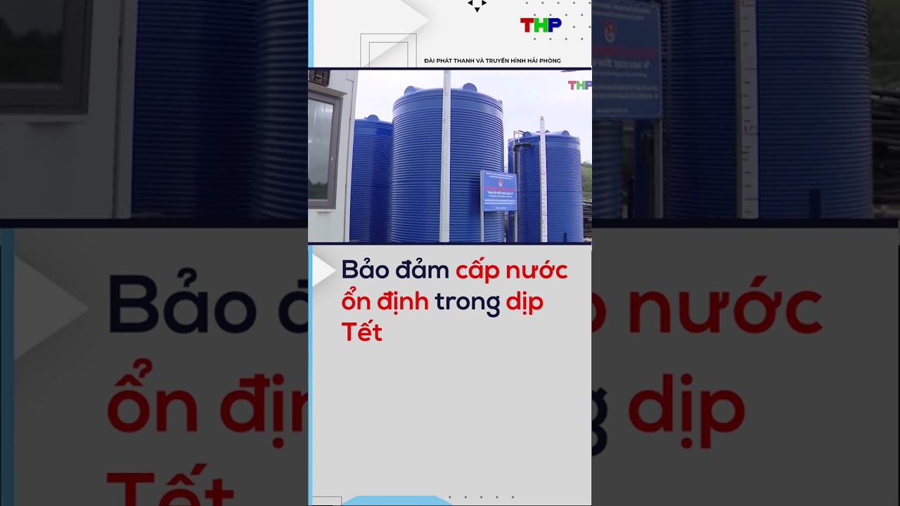 Bảo đảm cấp nước ổn định trong dịp Tết