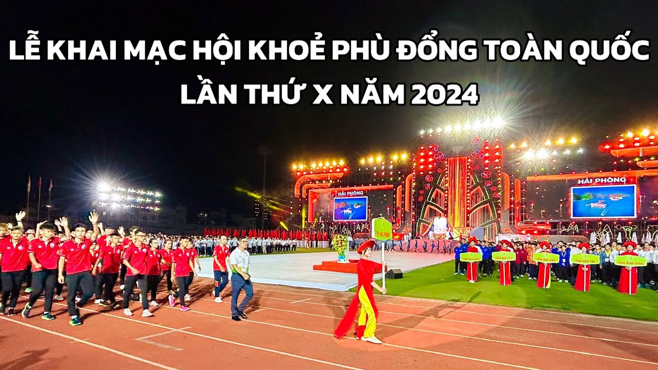 LỄ KHAI MẠC HỘI KHỎE PHÙ ĐỔNG TOÀN QUỐC LẦN THỨ X NĂM 2024