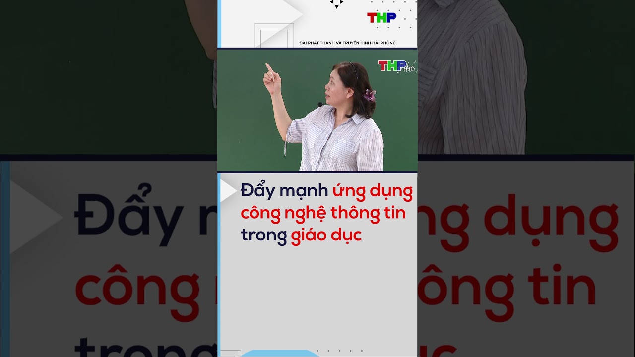 Đẩy mạnh ứng dụng công nghệ thông tin trong giáo dục