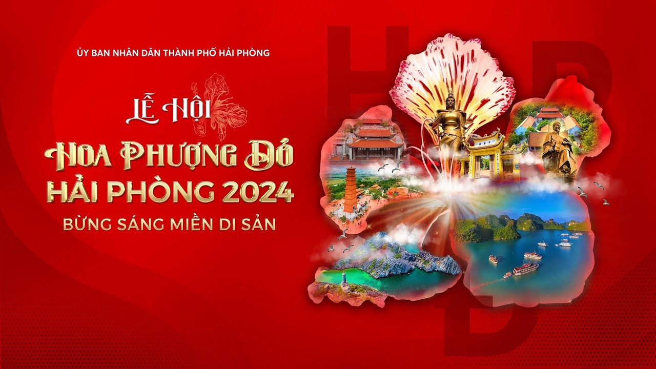 Trực Tiếp: LỄ HỘI HOA PHƯỢNG ĐỎ NĂM 2024 - “HẢI PHÒNG - BỪNG SÁNG MIỀN DI SẢN”