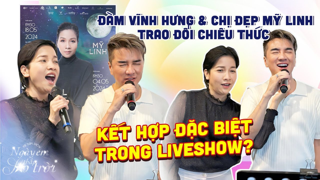 Đàm Vĩnh Hưng trao đổi chiêu thức với diva Mỹ Linh, hứa hẹn kết hợp làm điều đặc biệt trong liveshow