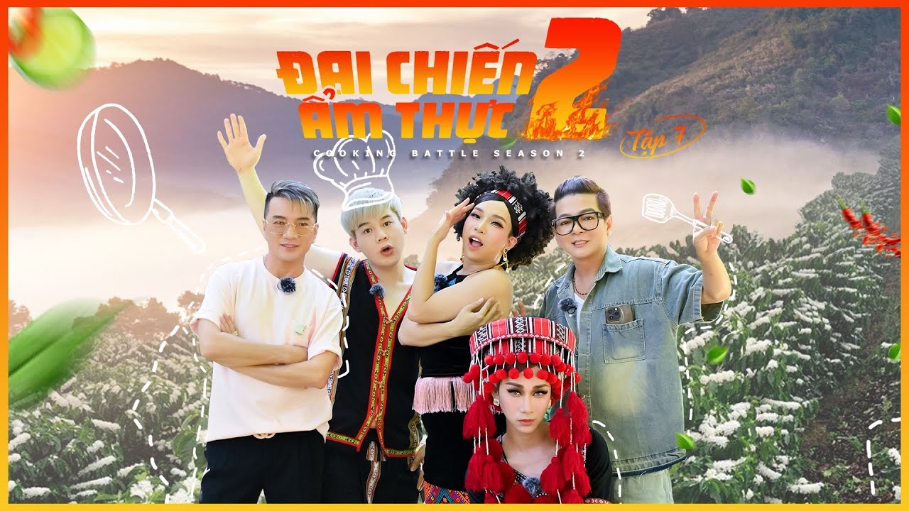 Đại Chiến Ẩm Thực Tập 7 | Mr Đàm doạ cắt cát sê Vũ Hà, Su Su "chê" Long Chun, Hải Triều hô lô tô