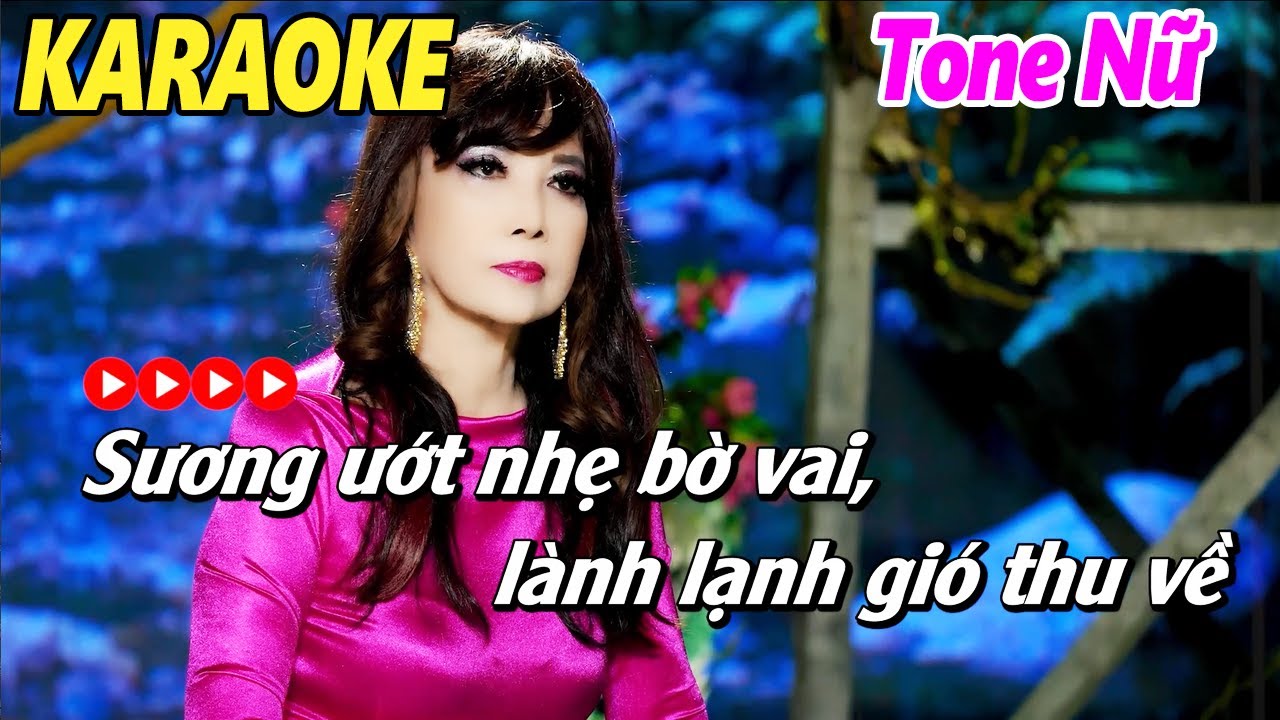 Hương Tình Muộn Karaoke Tone Nữ Bảo Yến - Beat Chuẩn Dễ Hát