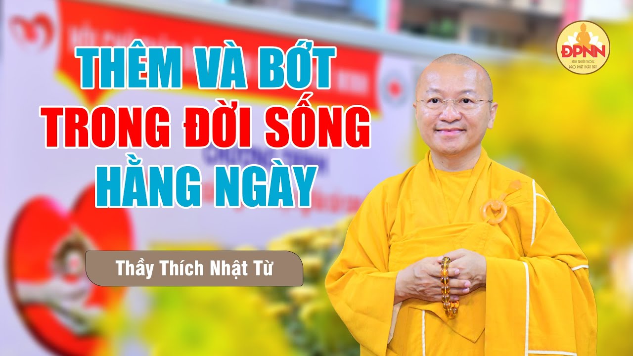 PHÉP NHÂN VÀ PHÉP TRỪ CỦA HẠNH PHÚC - Thầy Nhật Từ trong Chương trình Hiến máu nhân đạo lần thứ 89