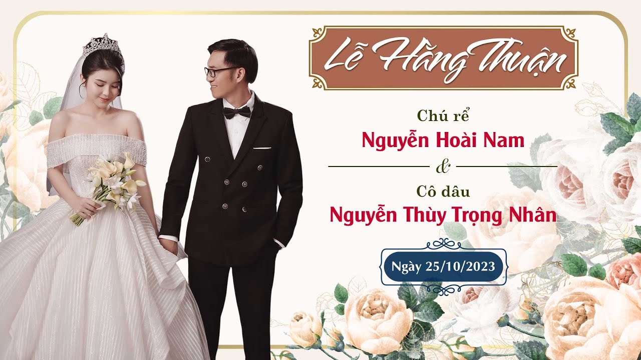 🛑Trực tiếp: LỄ HẰNG THUẬN chú rể Nguyễn Hoài Nam và cô dâu Nguyễn Thùy Trọng Nhân tại chùa Giác Ngộ