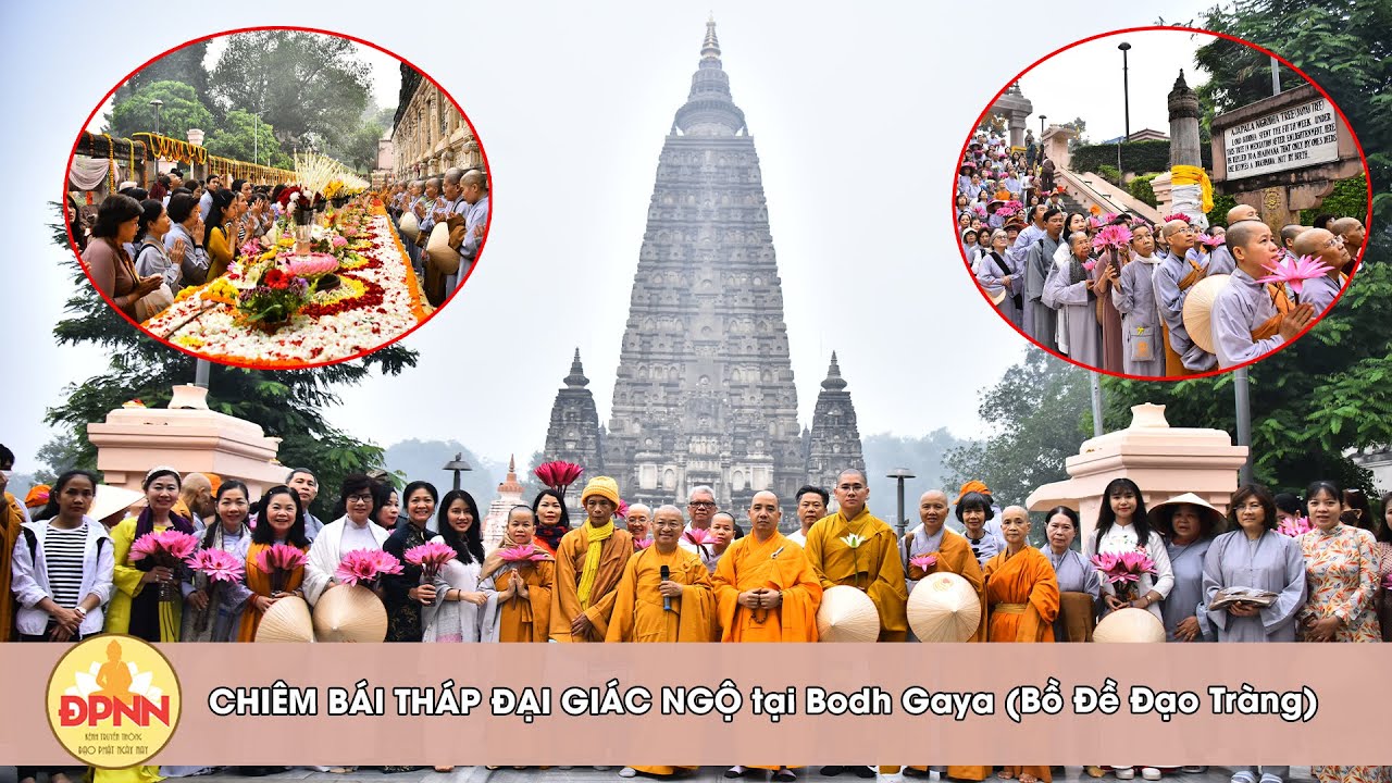 Tham quan và chiêm Bái tháp Đại Giác Ngộ "CHỐN LINH THIÊNG NHẤT" tại Bodh Gaya (Bồ Đề Đạo Tràng)