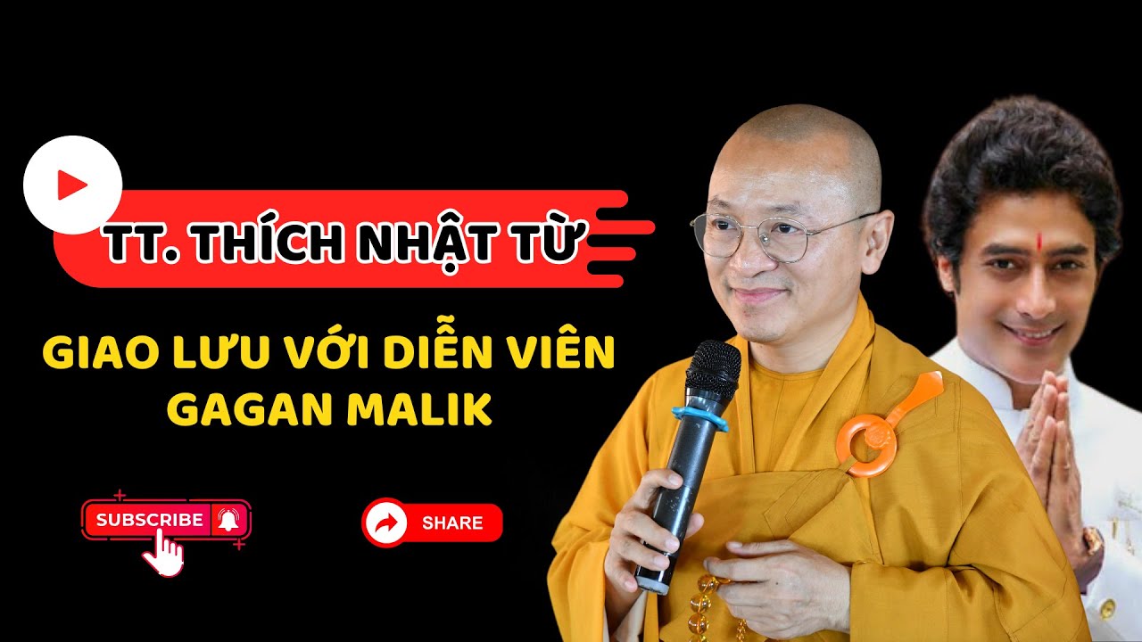 Đoàn Hành hương Đạo Phật Ngày Nay giao lưu với diễn viên Gagan Malik