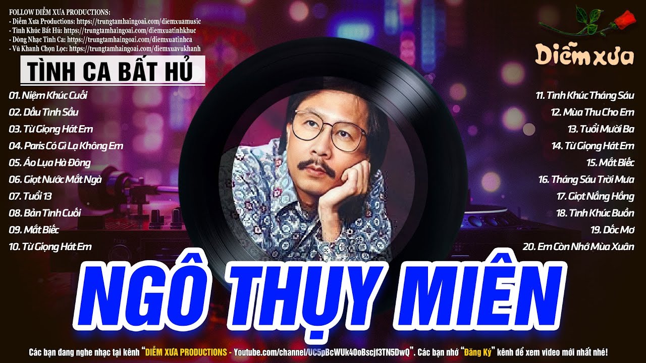 Tình Khúc Lãng Mạn Ngô Thụy Miên | Những Bản Tình Ca Hay Nhất Ngô Thụy Miên | Tình Ca Phòng Trà