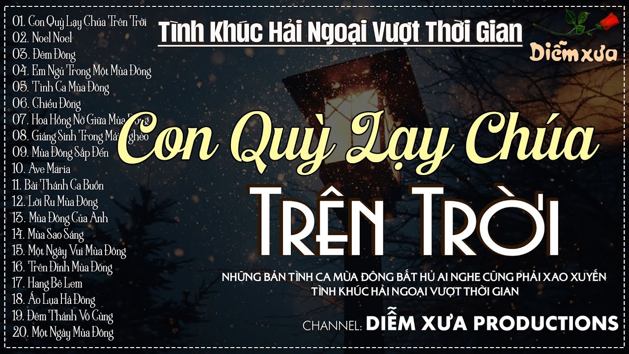 Những Bản Tình Ca Mùa Đông Bất Hủ Ai Nghe Cũng Phải Xao Xuyến | Tình Khúc Hải Ngoại Vượt Thời Gian