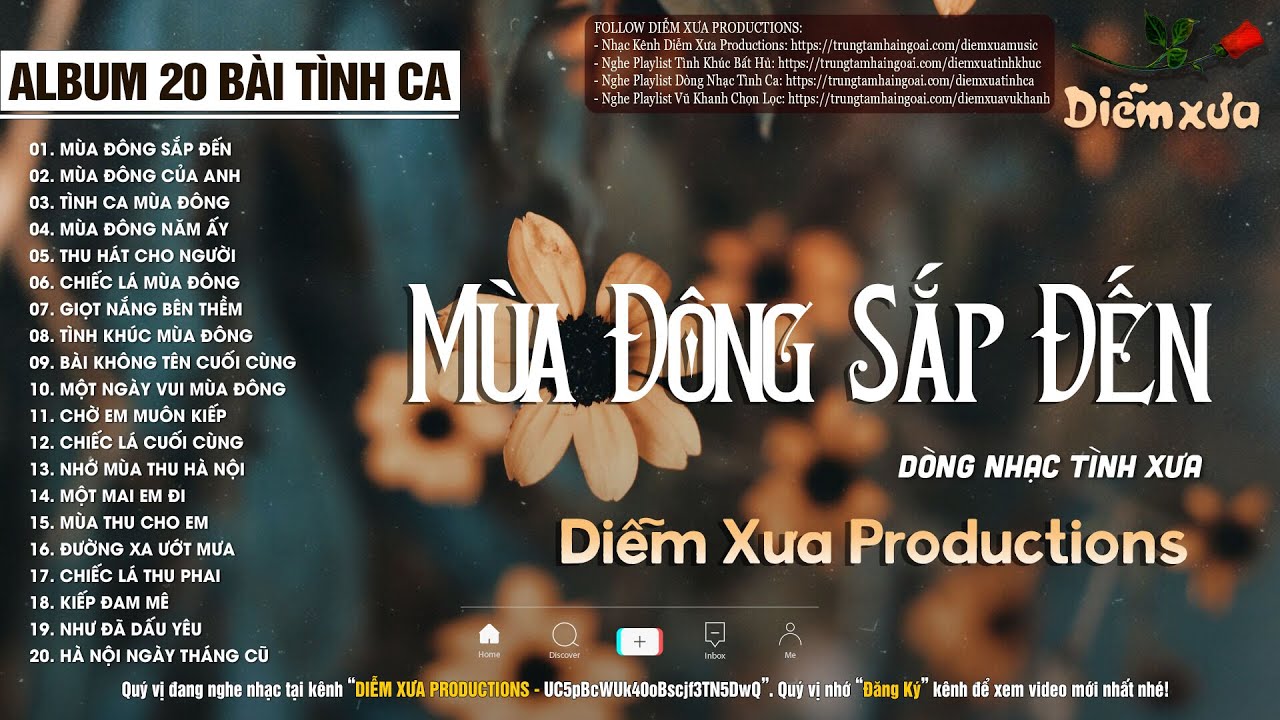 Những Bản Tình Ca Mùa Đông Bất Hủ Ai Nghe Cũng Phải Xao Xuyến | Tình Khúc Hải Ngoại Vượt Thời Gian