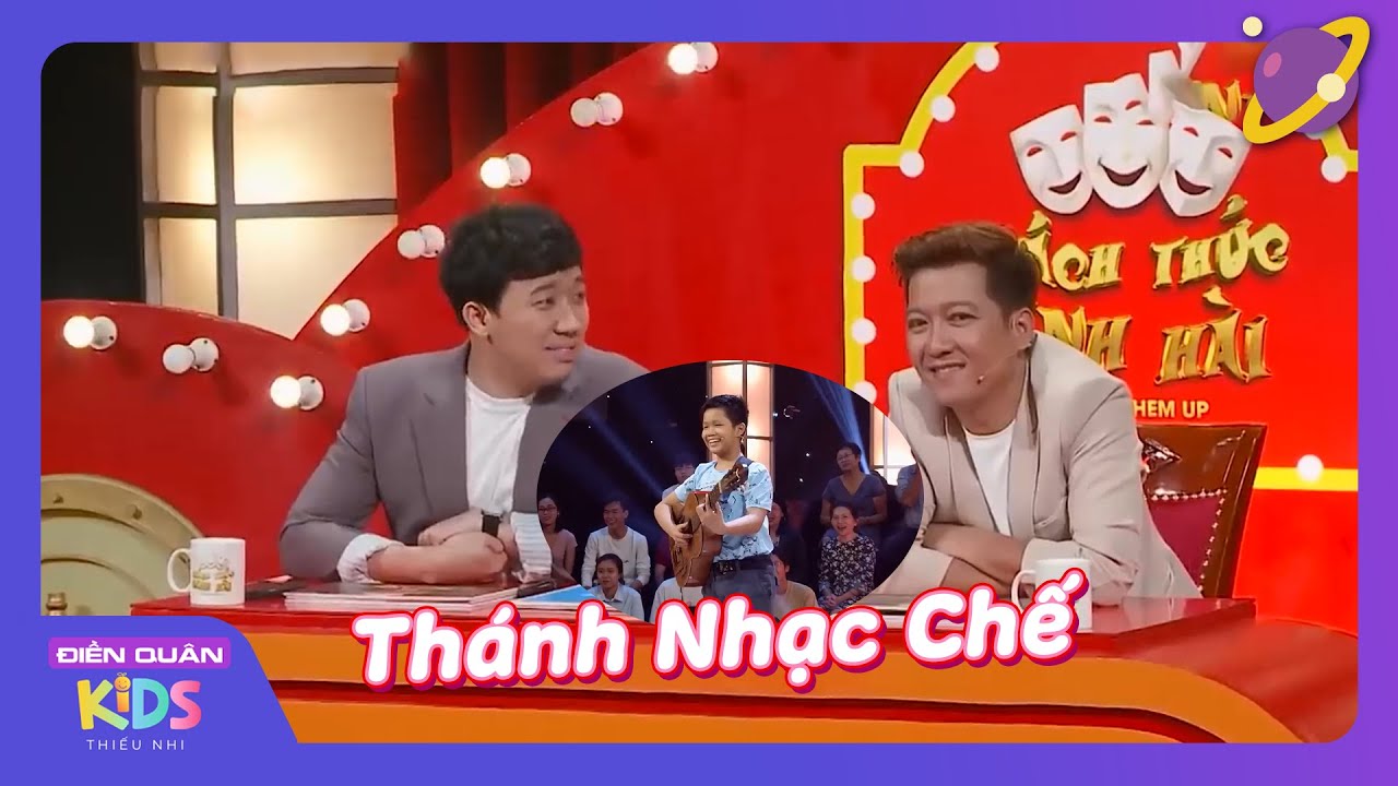 Trấn Thành cười xỉu trước cậu bé 12 tuổi hát nhạc chế cà khịa Ngô Kiến Huy