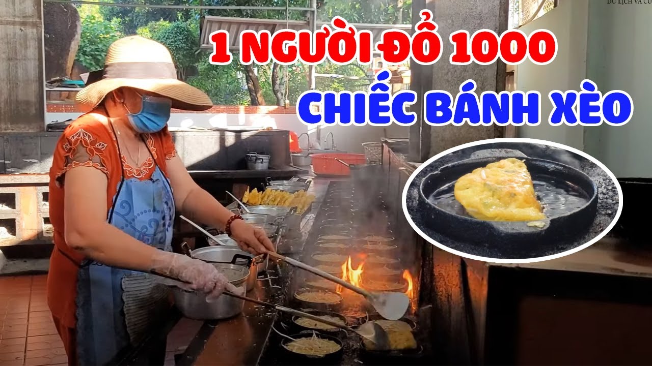 Chùa Bánh Xèo Vũng Tàu 1 Người Đổ 10.000 Cái Bánh Xèo Miễn Phí Mỗi Ngày | Đỗ Hoài Thương