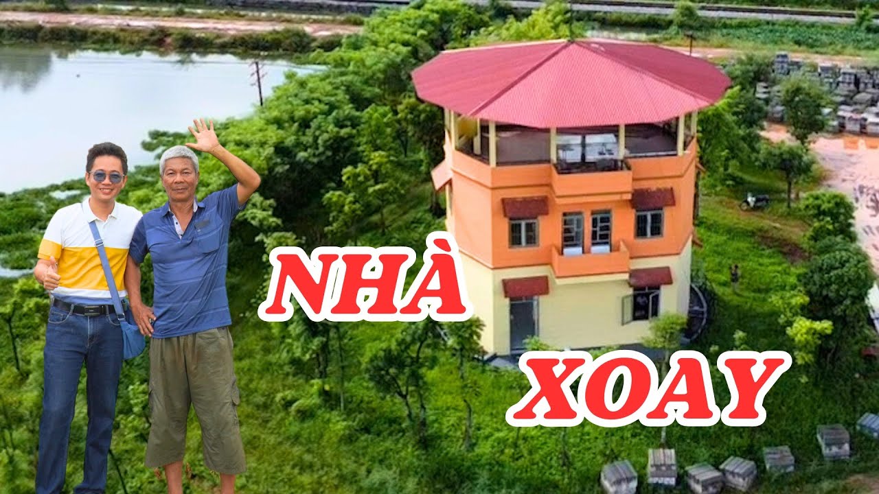 Căn nhà hai tầng nặng trăm tấn có thể xoay như chong chóng - ĐỘC LẠ BÌNH DƯƠNG