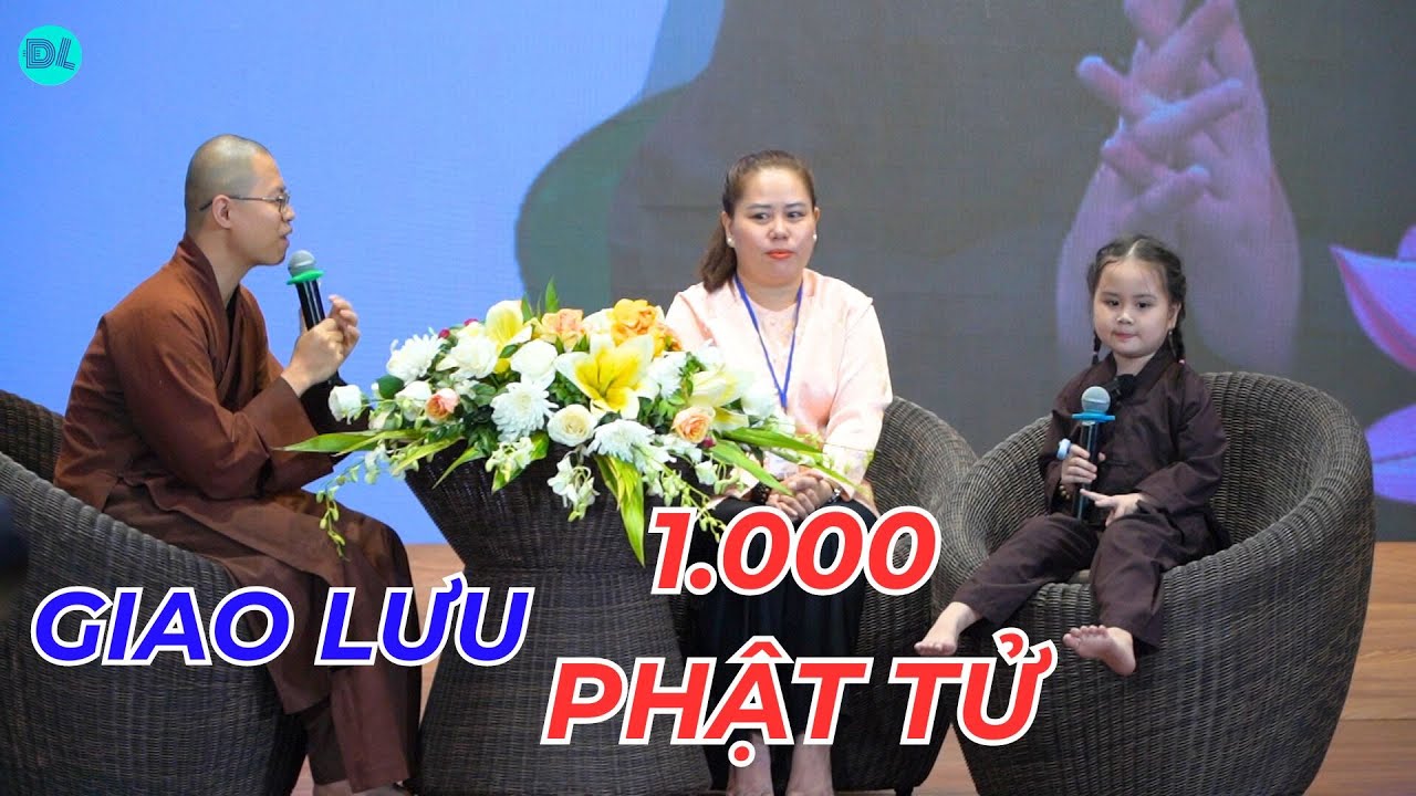 Cô bé ăn chay, thuộc làu kinh kệ giao lưu với 1000 Phật tử tại chùa Hoằng Pháp - ĐỘC LẠ BÌNH DƯƠNG