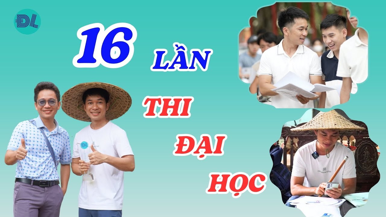 Chàng trai đã đỗ 14 trường đại học nhưng vẫn tiếp tục đi thi đại học - ĐỘC LẠ BÌNH DƯƠNG