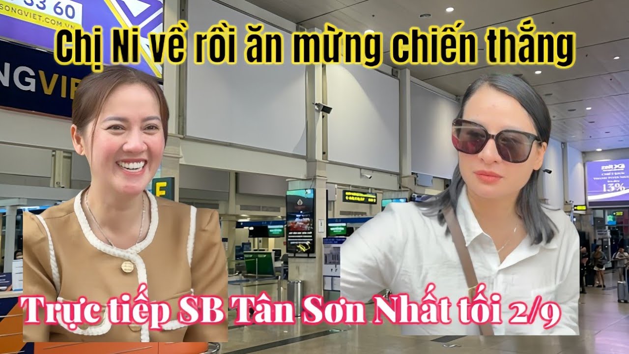 Tối 2/9 Hồng Loan Vỡ Oà Mang Hoa Ra Sân Bay Đến Ni Về Nước, MC Ve Khóc Ngất Toang Cả Đám Rồi