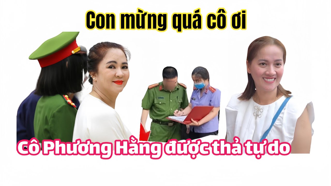 Hồng Loan Vỡ Òa Hay Tin Cô Phương Hằng Được Giảm Án Thả Tự Do MC Ve Hoảng Sợ Bỏ Trốn