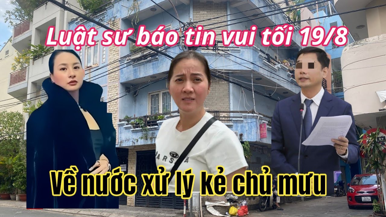 Tối 19/8 Luật Sư Hồng Loan Báo Tin Vui Malay, Chị Ni Về Việt Nam Lập Vi Bằng Xử Lý Nhóm Kền Kền