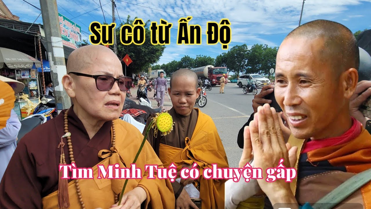 Bất Ngờ Sư Cô Ấn Độ Đi 3000Km Về Huế Đảnh Lễ Thầy Minh Tuệ