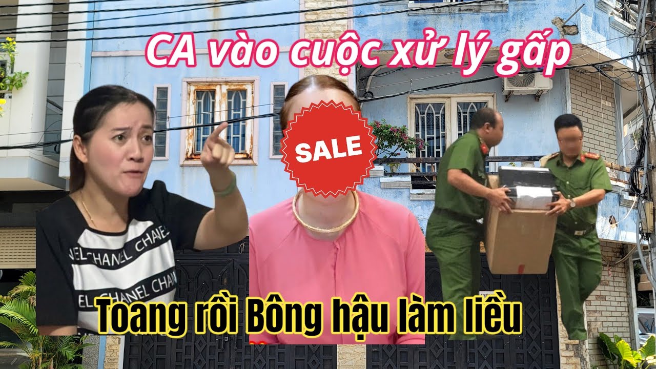 Đồng Loạt Nghệ Sĩ Tẩy Chay 2 Bóng Bông Hậu qua nhà Hồng Loan Kiếm Chuyện, CA Vào Cuộc Xử Lý