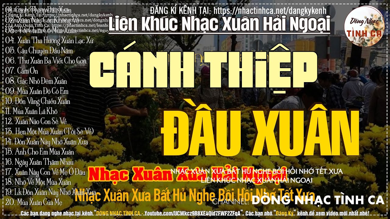 NHẠC TẾT SIÊU HAY - NHẠC XUÂN HẢI NGOẠI 2024 - NHỮNG CA KHÚC NHẠC XUÂN BẤT HỦ ĐI VÀO LÒNG NGƯỜI