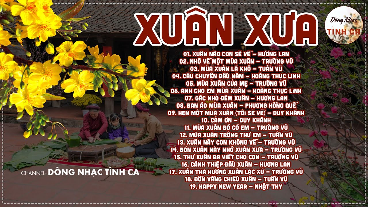 100 BÀI Nhạc Xuân Xưa Bất Hủ 2024 - Nhạc Tết Xưa Hải Ngoại Hay Nhất KHÔNG QUẢNG CÁO