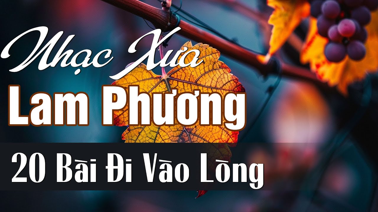 NHẠC XƯA LAM PHƯƠNG - DÒNG NHẠC TÌNH CA LAM PHƯƠNG | TÌNH CA LAM PHƯƠNG VƯỢT THỜI GIAN